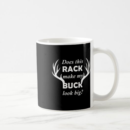 Funny Deer Hunter Rack Big Buck Koffiemok (Rechts)