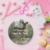 Funny Deer Hunting Humor Borden Papieren Bordje (Feest)