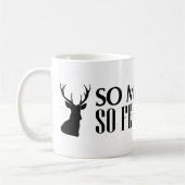 Funny Deer Hunting Mok (Links)