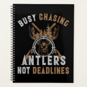 Funny Deer Hunting Planner (Voorkant)