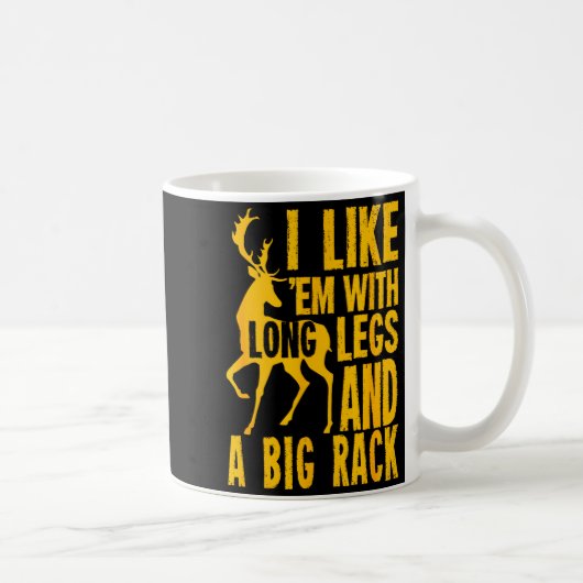 Funny Deer Hunting Quote Gift For Hunters  Koffiemok (Rechts)