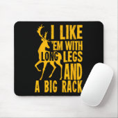 Funny Deer Hunting Quote Gift for Hunters Muismat (Met muis)