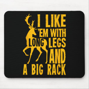 Funny Deer Hunting Quote Gift for Hunters Muismat