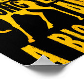 Funny Deer Hunting Quote Gift For Hunters  Poster (Hoek)