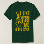 Funny Deer Hunting Quote Gift for Hunters T-shirt (Design voorkant)