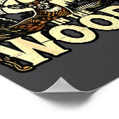 Funny Deer Hunting Quotes Outdoor Hunting Lover De Poster (Hoek)