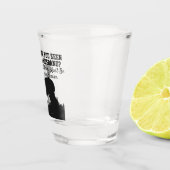 Funny Deer Hunting Season Husband Wife Cute Quote Shot Glas (Rechts)