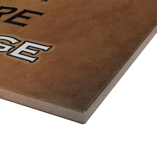 Funny Deer Hunting Snijplank (Hoek)