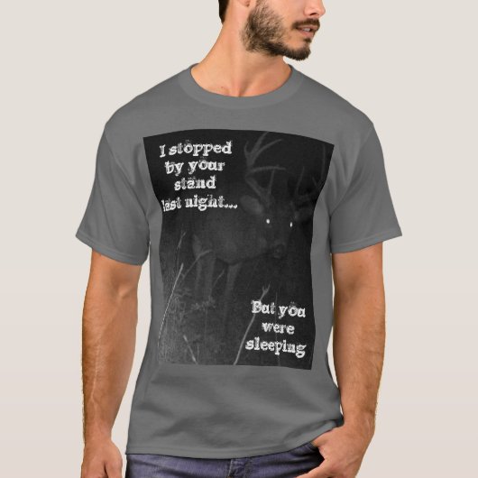 Funny Deer Hunting T-Shirt (Voorkant)