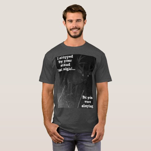 Funny Deer Hunting T-Shirt (Voorkant volledig)