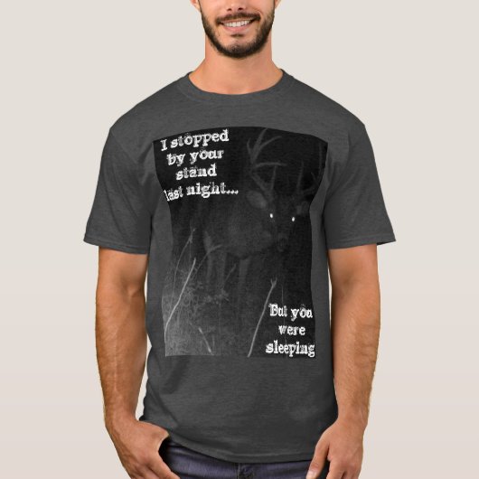 Funny Deer Hunting T-Shirt (Voorkant)