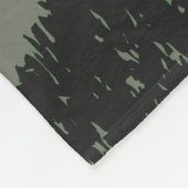 Funny Deer Hunting Tree Blanket Fleece Deken (Hoek)