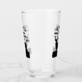 Funny Deer Hunting Whitetail Buck Sports Quote Glas (Links)