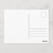 Funny Deer met Face Mask Kerstmis 2020 Briefkaart (Achterkant)