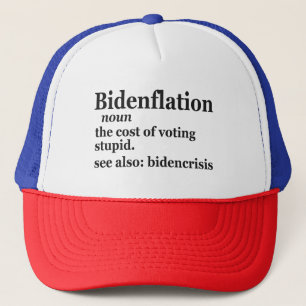 Funny Definition BidenFlation Politics American Trucker Pet
