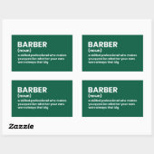 Funny Definition for Barber Sticker (Vel)
