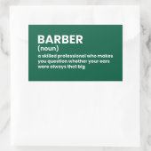 Funny Definition for Barber Sticker (Tas)