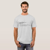 Funny definition of Algoritm T-shirt (Voorkant volledig)