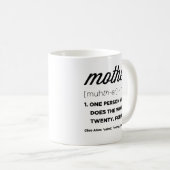 Funny Definition of Moeder Mok (Voorkant rechts)