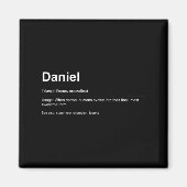 Funny Definition Quote For The Name Daniel _  Magneet (Voorkant)