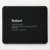 Funny Definition Quote For The Name Robert _ Muismat (Voorkant)