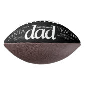 Funny Definitions of Dad Job Career Label Cloud American Football (Gedraaid 90)