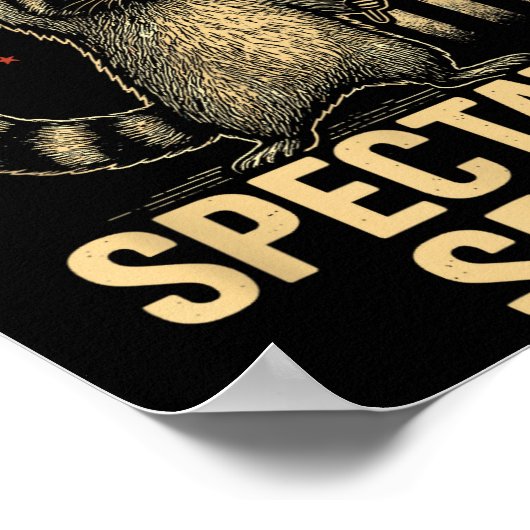 Funny Democracy Isn't A Spectator Srt  Poster (Hoek)