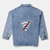 Funny Denim Jacket Offline - (Achterkant)