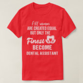 Funny Dental Assistant-offertes T-shirt (Design voorkant)