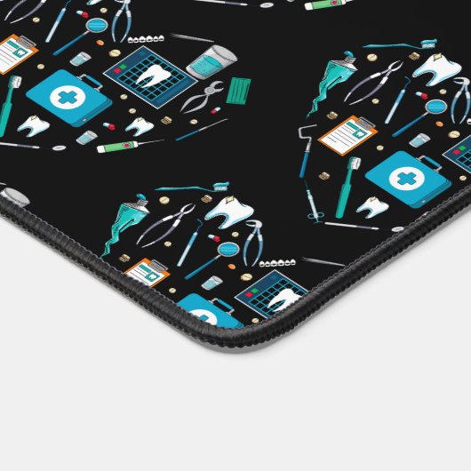 Funny Dental Dentist Tool Heart Bureaumat (Hoek)