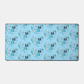 Funny Dental Dentist Tool Heart Bureaumat (Voorkant)