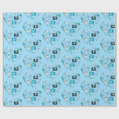 Funny Dental Dentist Tool Heart Cadeaupapier (Vlak)