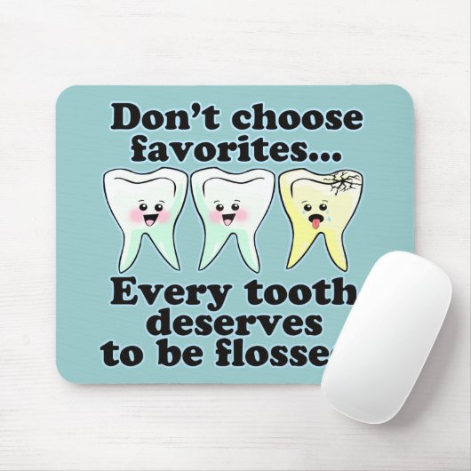 Funny Dental Humor Muismat (Met muis)
