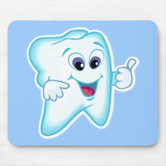 Funny Dental Hygienist Muismat (Voorkant)