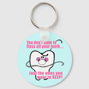 Funny Dental Hygienist Sleutelhanger