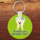 Funny Dental Hygienist Sleutelhanger (Voorkant)