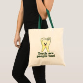 Funny Dental Hygienist Tote Bag (Voorkant (product))
