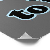 Funny Dental Office Artwork Poster (Hoek)