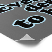 Funny Dental Office Artwork Poster (Hoek)