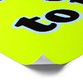 Funny Dental Office Custom Artwork Poster (Hoek)