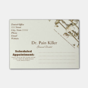 Funny Dental Office Dentist Appointinder Post-it® Notes