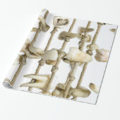 Funny Dental Photography Extracted Teeth Dentist Cadeaupapier (Uitgerold)