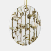 Funny Dental Photography Extracted Teeth Dentist Keramisch Ornament (Rechts)