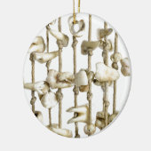 Funny Dental Photography Extracted Teeth Dentist Keramisch Ornament (Links)