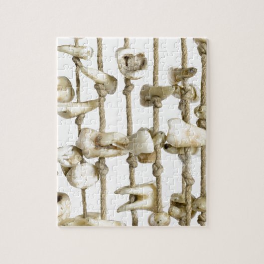 Funny Dental Photography Extracted Teeth Dentist Legpuzzel (Verticaal)