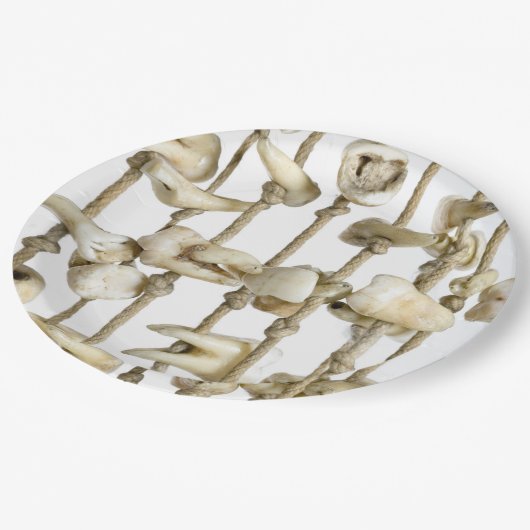 Funny Dental Photography Extracted Teeth Dentist Papieren Bordje (Gekanteld)