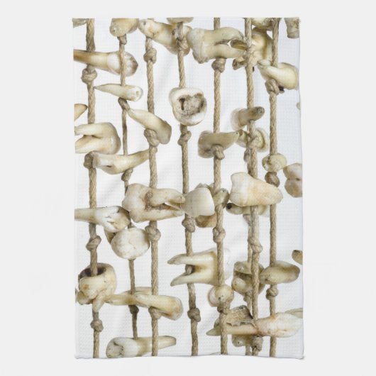 Funny Dental Photography Extracted Teeth Dentist Theedoek (Verticaal)