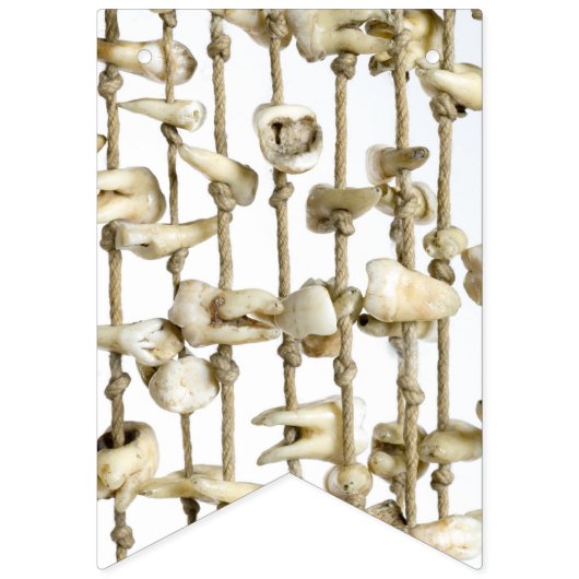 Funny Dental Photography Extracted Teeth Dentist Vlaggetjes (Derde vlag)