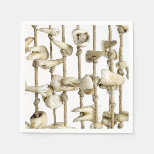 Funny Dental Photography Extracted Teeth Dentistry Servetten (Voorkant)