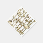 Funny Dental Photography Extracted Teeth Dentistry Servetten (Hoek)